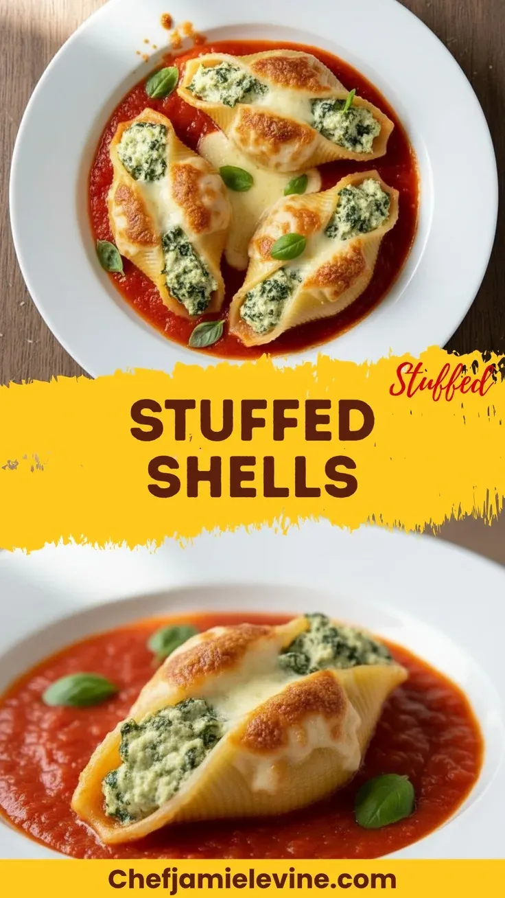 Heavenly Stuffed Shells Recipe for Family Dinners Stuffed Shells