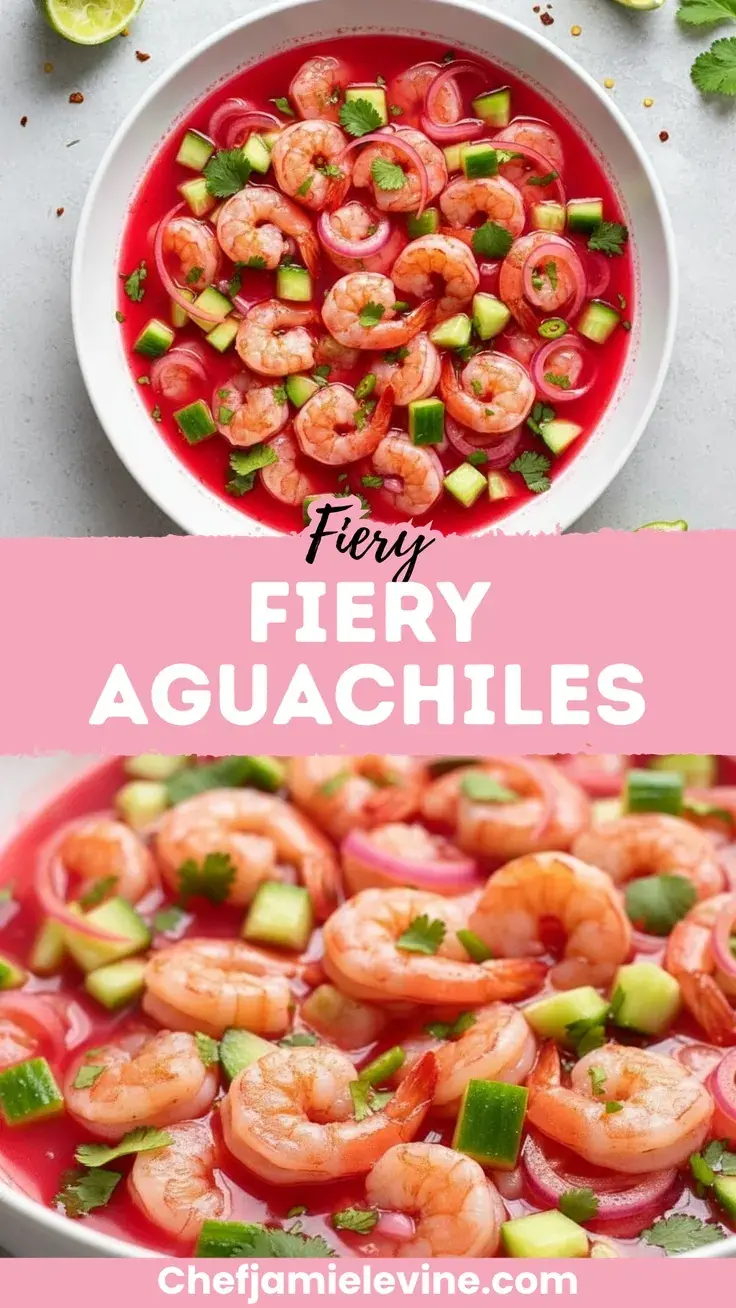 Fiery Aguachiles Recipe: Lime-Kissed Shrimp Perfection Fiery Aguachiles