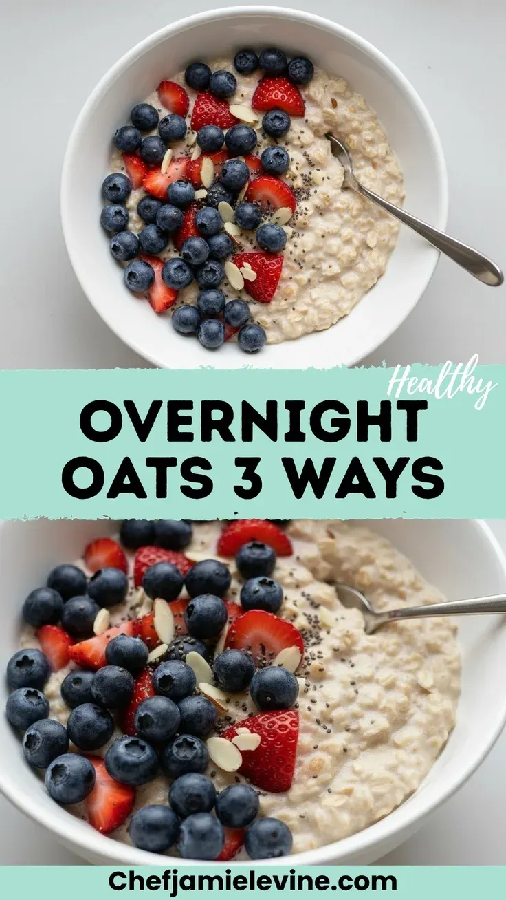 overnight oats recipe variations